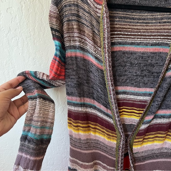 Free People Serape Long Duster Cardigan - Picture 4 of 13